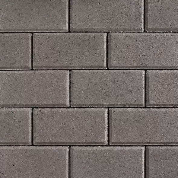 Keystone Holland Paver, 4" x 8" x 60 mm, Charcoal, 103 sq. ft. / pallet