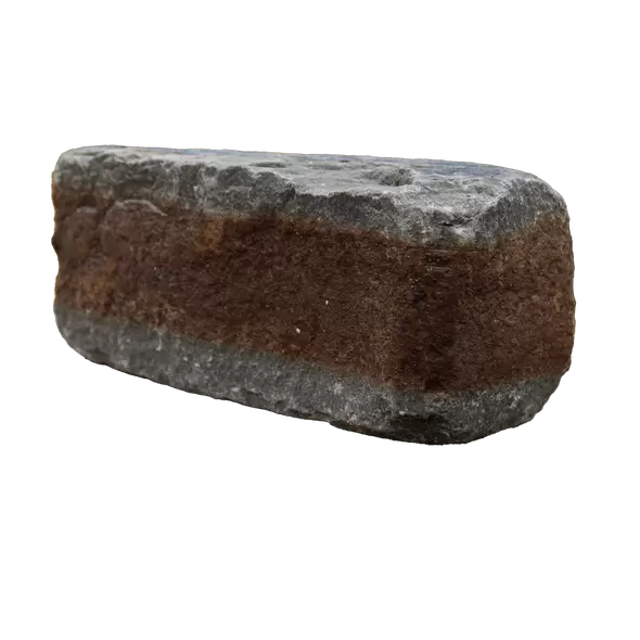 MULTIBLEND BLUE/BROWN - LEDGESTONE - TUMBLED - 4 X 4 X RANDOM LENGTHS