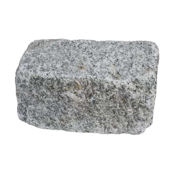 SALT AND PEPPER GRANITE COBBLES - 4 X 8 X 4