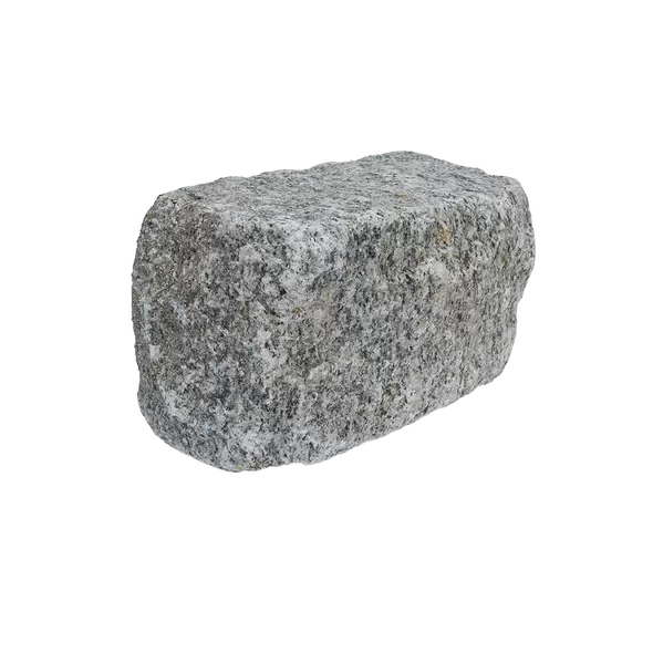 SALT AND PEPPER GRANITE COBBLES - 4 X 8 X 4