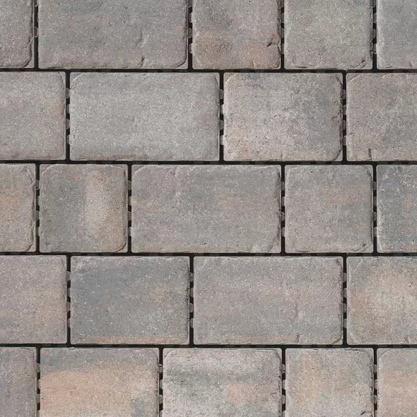 Techo-Bloc Pure Paver, Champlain Grey, 3-Piece | 007795