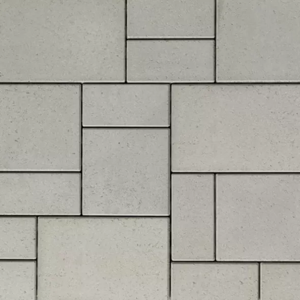Techo-Bloc Blu 80mm Smooth Paver 6" x 13", Greyed Nickel | 007828