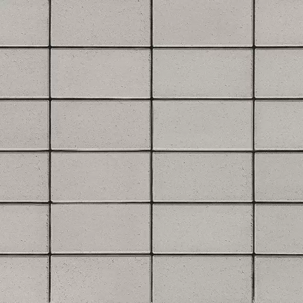 Techo-Bloc Blu 80mm Smooth Paver 6" x 13", Greyed Nickel | 007828