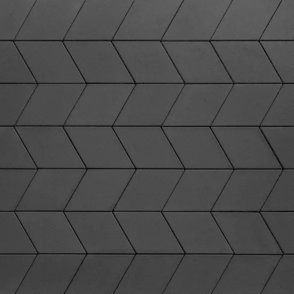 Techo-Bloc Diamond HD² Smooth Paver, 100mm, Onyx Black | 009280