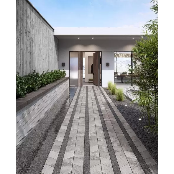 Techo-Bloc Diamond HD² Smooth Paver, 100mm, Onyx Black | 009280