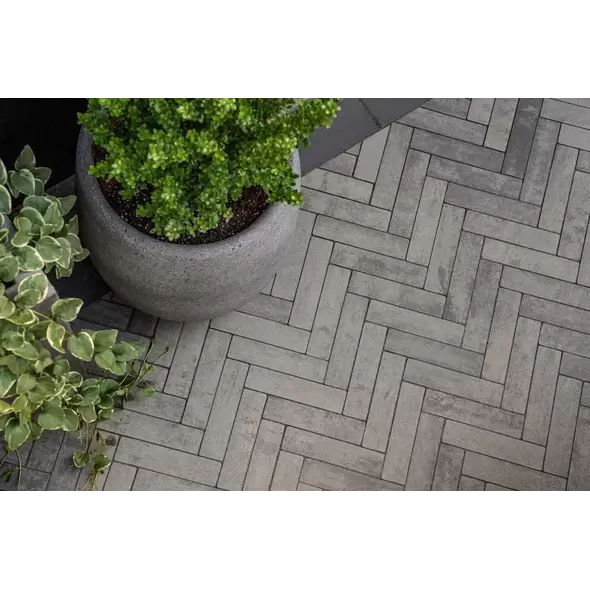 Techo-Bloc Westmount HD² Smooth Paver, Shale Gray | 009409