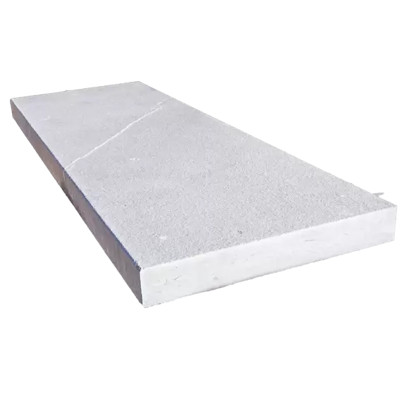 AZUL MONICA FLAMED & BRUSHED TOP & 1 LONG TREADS - 16" X 48" X 2"