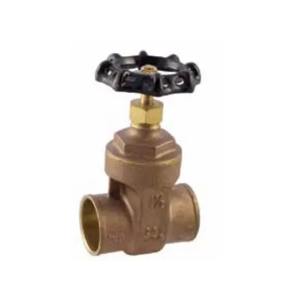 Aqualine Full Port Gate Valve Brass 3/4" Solder | BGV-075S-LF
