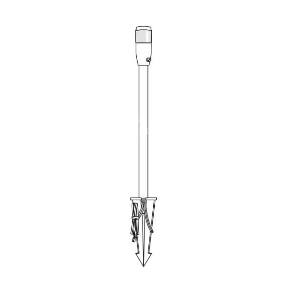 Alliance Stem Assy LED W/ Bluetooth Black | ALSTEM12-BT-BLK