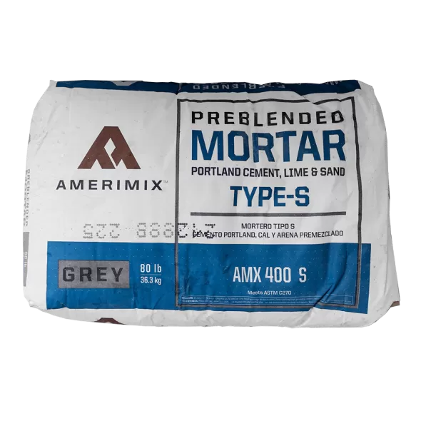 Amerimix Type S Mortar Mix, AMX 400, 80 lb | 100061992