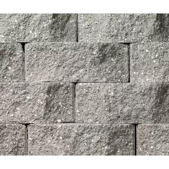 BASALITE ESTATE WALL 6" GREY 60 EA/PAL - 0.67 SF/BLOCK 16" X 6" X 10-3/8"