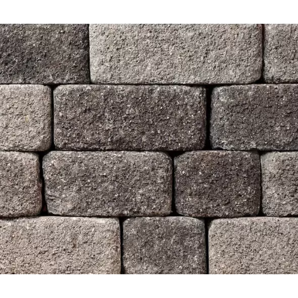 BASALITE STONEWALL CAP TORINO 128 EA/PAL - 3" TUMBLED CAP 1.12 EA/FT 13.5" / 8" X 3" X 12"