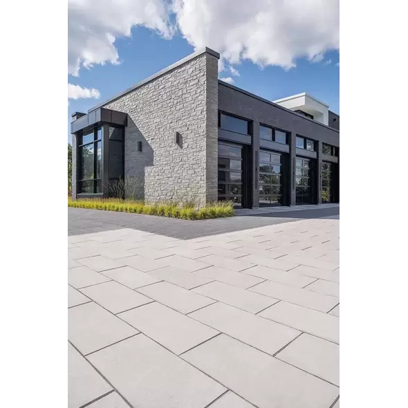 Techo-Bloc Sleek HD² Smooth Paver, 90mm, Greyed Nickel | 004829