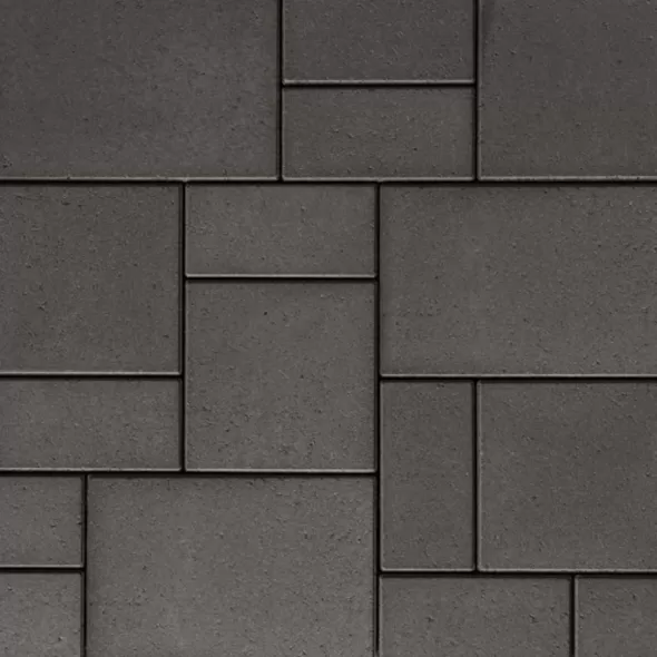 Techo-Bloc Blu 80mm HD² Smooth Paver, Onyx Black, 3-Piece | 005536