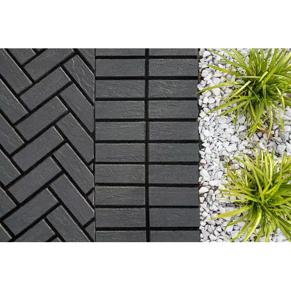 Techo-Bloc Mika Kleanbloc HD² Paver, Onyx Black | 006247