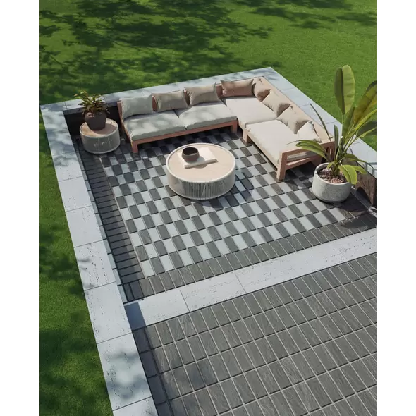 Techo-Bloc Mika Kleanbloc HD² Paver, Onyx Black | 006247