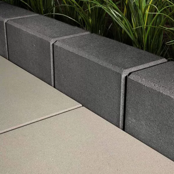 Techo Raffinato Pilr/Crnr/Edge Onyx Blac 24Ea/Pallet - Smooth 180Mm | 007598