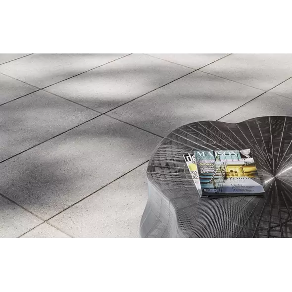 Techo-Bloc Blu 80mm HD² Polished Patio Slab, Greyed Nickel, 3-Piece | 007739