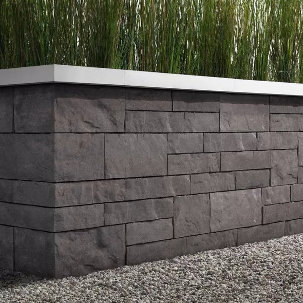 Techo Brandon 90Mm Onyx Black 20.44Sf/Pallet 2.04Sf/Layer 90Mm |  007749