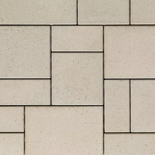Techo-Bloc Blu 60mm Smooth Paver 6" x 13", Beige Cream | 007814