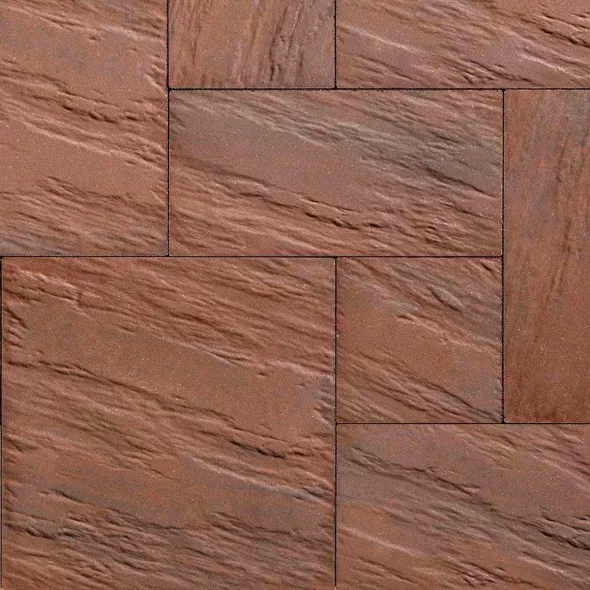 Techo-Bloc Everest HD Slate Paver, 250X500, Merlot | 008954