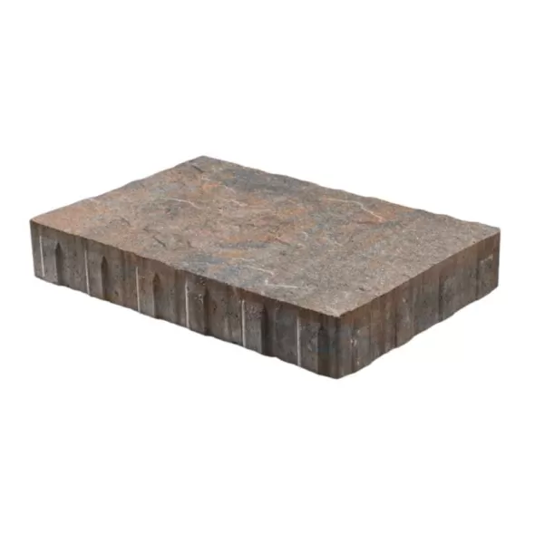 Unilock Beacon Hill Flagstone Max Almond 1 Layer 11.66 sf/1 Pallet 116.57 sf- 10  Layers - Almond Grove Random | 0261M01620851