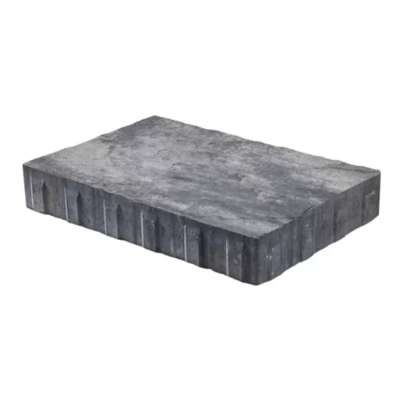 Unilock Beacon Hill Flagstone Max Steel 1 Layer 11.66 sf/1 Pallet 116.57 sf- 10  Layers - Steel Mountain Random | 0261M01632551-0