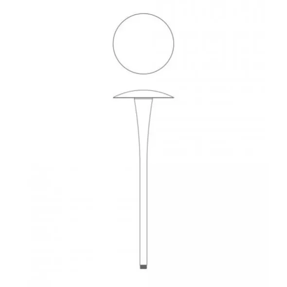 WAC Path Light LED, Al, Brass Bronze | 6011-27BBR