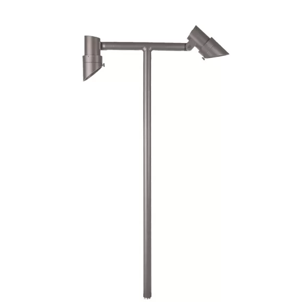 WAC Path Light LED Mini Double Al Bronze | 6211-27BZ