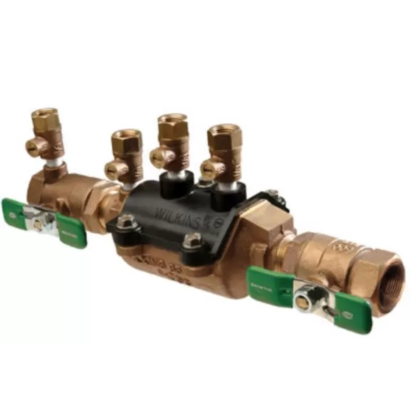 Wilkins/950XL3 Double Check Valve Assembly Backflow Preventer, 3/4" Threaded Male | 34-350XLFT