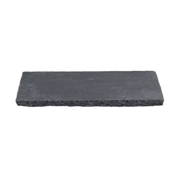 ANTIQUE BLACK - WALL CAP, ROCKFACE - 16" X 24" X 2" (S)