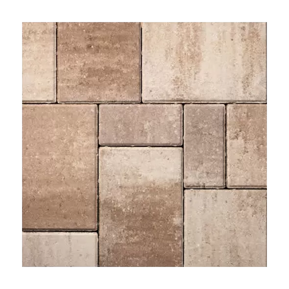 Belgard Catalina Tile Paver, 30mm, 3-Piece, Amaretto