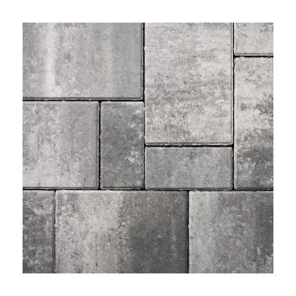 Belgard Catalina Tile Paver, 30mm, 3-Piece, Titanium