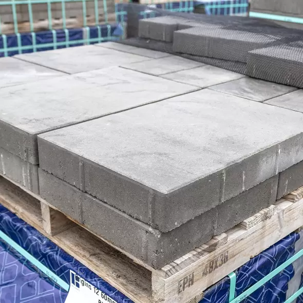 Belgard Origins 12 Paver, 3-Piece, 60mm, Pewter | 127000800
