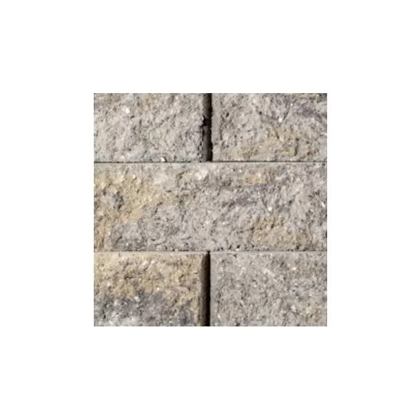 BELGARD ANCHOR FSW LG OXFORD 1 LAYER 6.6 SF/ 1 PALLET 26.4 SF- 4 LAYERS -- OXFORD FREE STANDING WALL (KCMO) 6" X 16/18" X 9"
