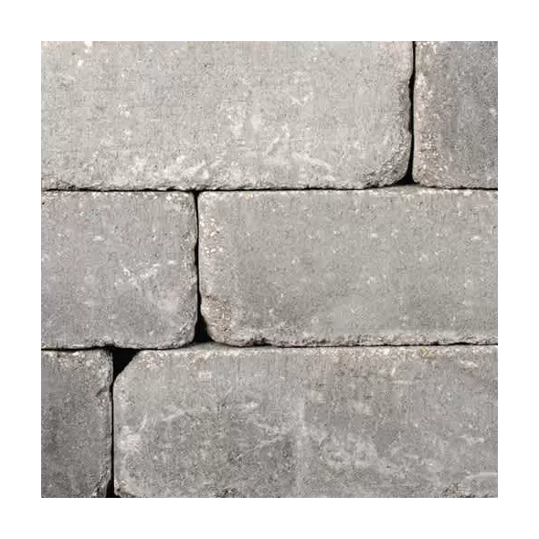 BELGARD CASTLE MANOR WALL SLATE 31 SF/PALLET 3PC