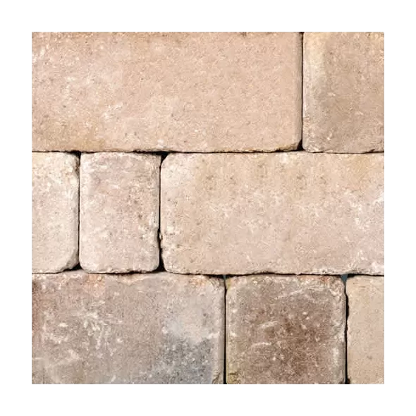 BELGARD CASTLE MANOR WALL AMARETTO 6" X 6" - 6" X 12" - 6" X 16" 31 SF/PALLET 3PC