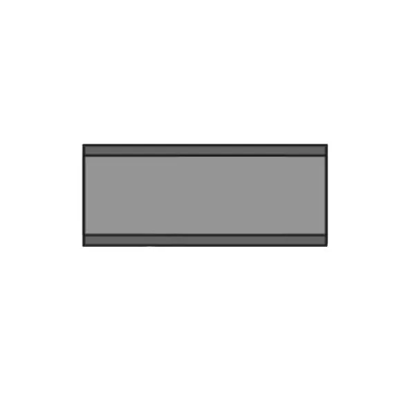 8" X 20' Sch 80 Gray Bell End PVC Pipe | 800-080