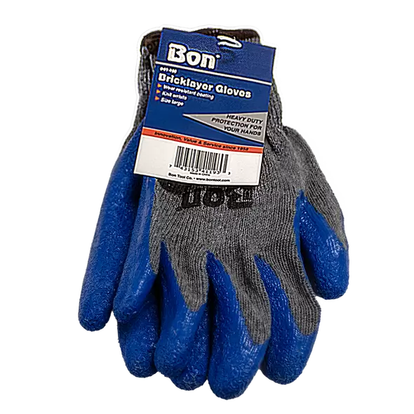 BON Tools Bricklayer Gloves Large | 41-193-B9