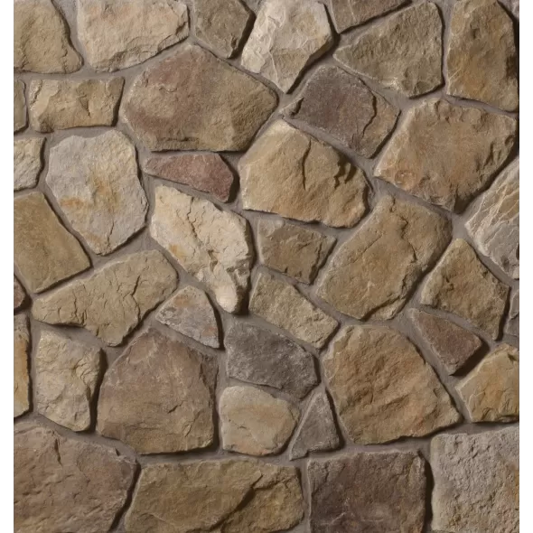 Bor Dressed Fieldstone Bucks County Flat Cultured Stone 90 Sf