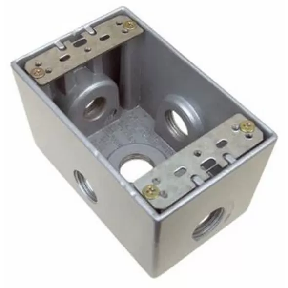 Morris Weatherproof, One Gang Deep Gray, Electrical Box | 36120