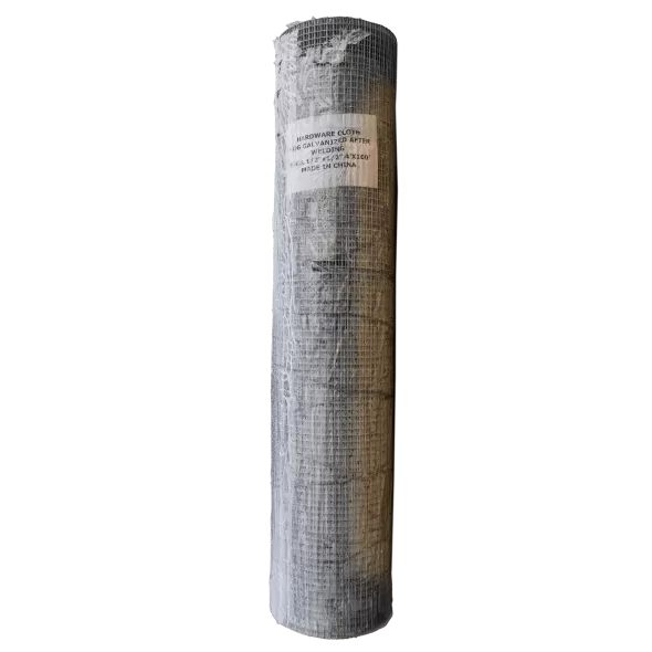 Earth Savers Gopher Wire 19 Gauge Hot Dipped Galvanized Hardware Cloth 1/2" X 1/2" 4' X 100' | GP4X150G