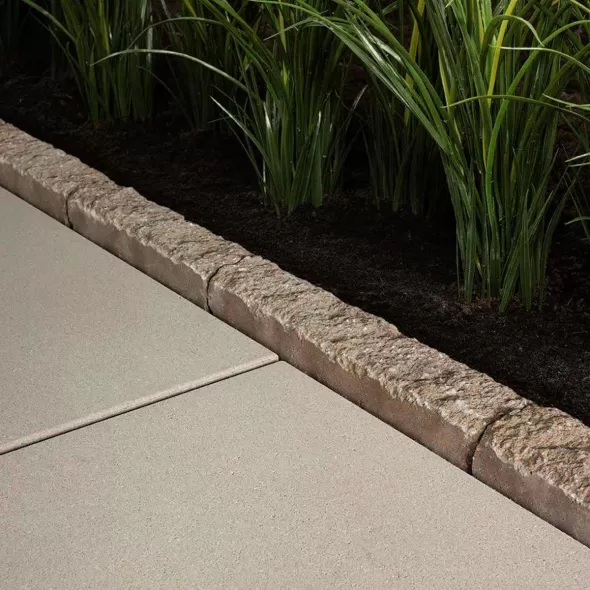 Techo-Bloc Pietra Splitface Edgestone, Chestnut Brown | 000452