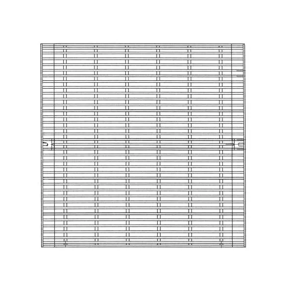 CB EISEL 24" X 24"" STEELADA PARKWAY GRATE | 24X24-E-ADA-P