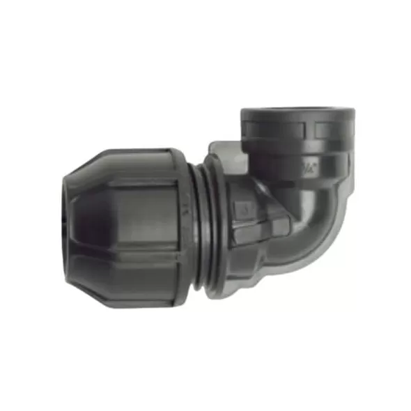 Sch 40 PVC 90 Degrees Elbow 2" x 2" Compression x FNPT | 77-32088
