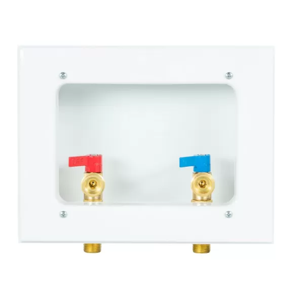 Washing Machine Outlet Box, Center Drn Metal W/Solder WMOB | 82122_alt