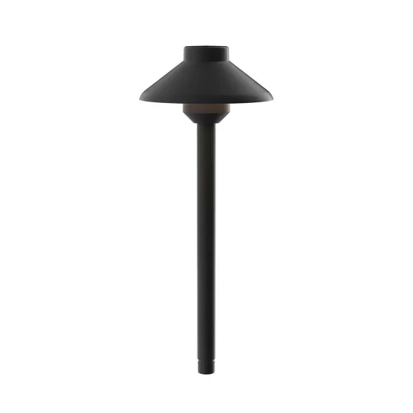 Kichler Short Stepped Dome Light LED | 15821BKT27