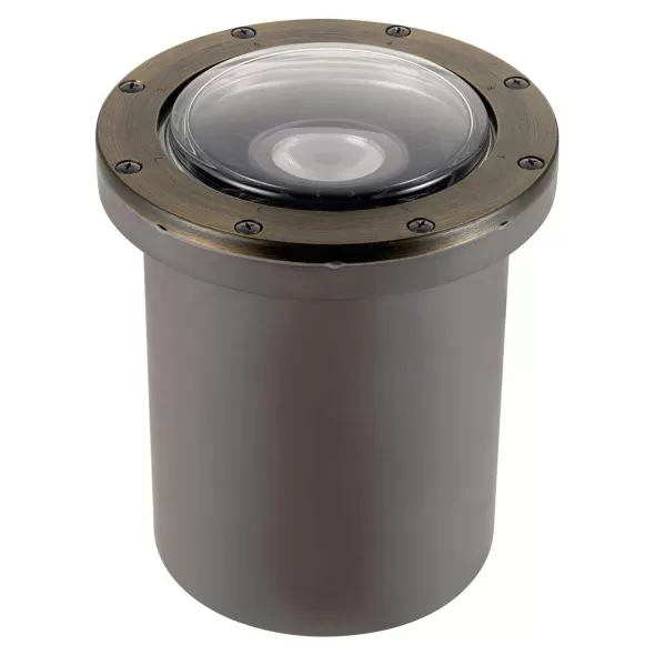 Kichler Well Light LED Vlo 27K Brass | 16023CBR27