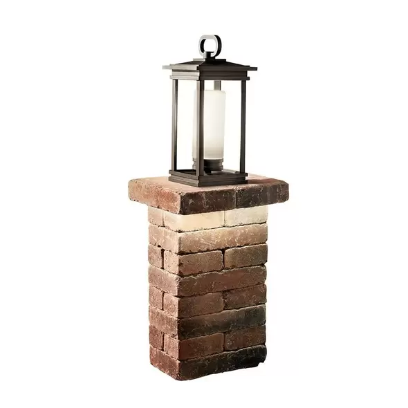 Kichler South Hope 1 Light Outdoor Post, Bronze | 49478RZ