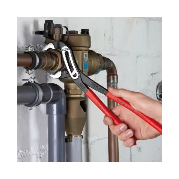 12" L X 2-1/8" W Water Pump Plier, Chrome Vanadium Electric Steel, Forged, Oil-Hardened, Plastic Handle | 8801300